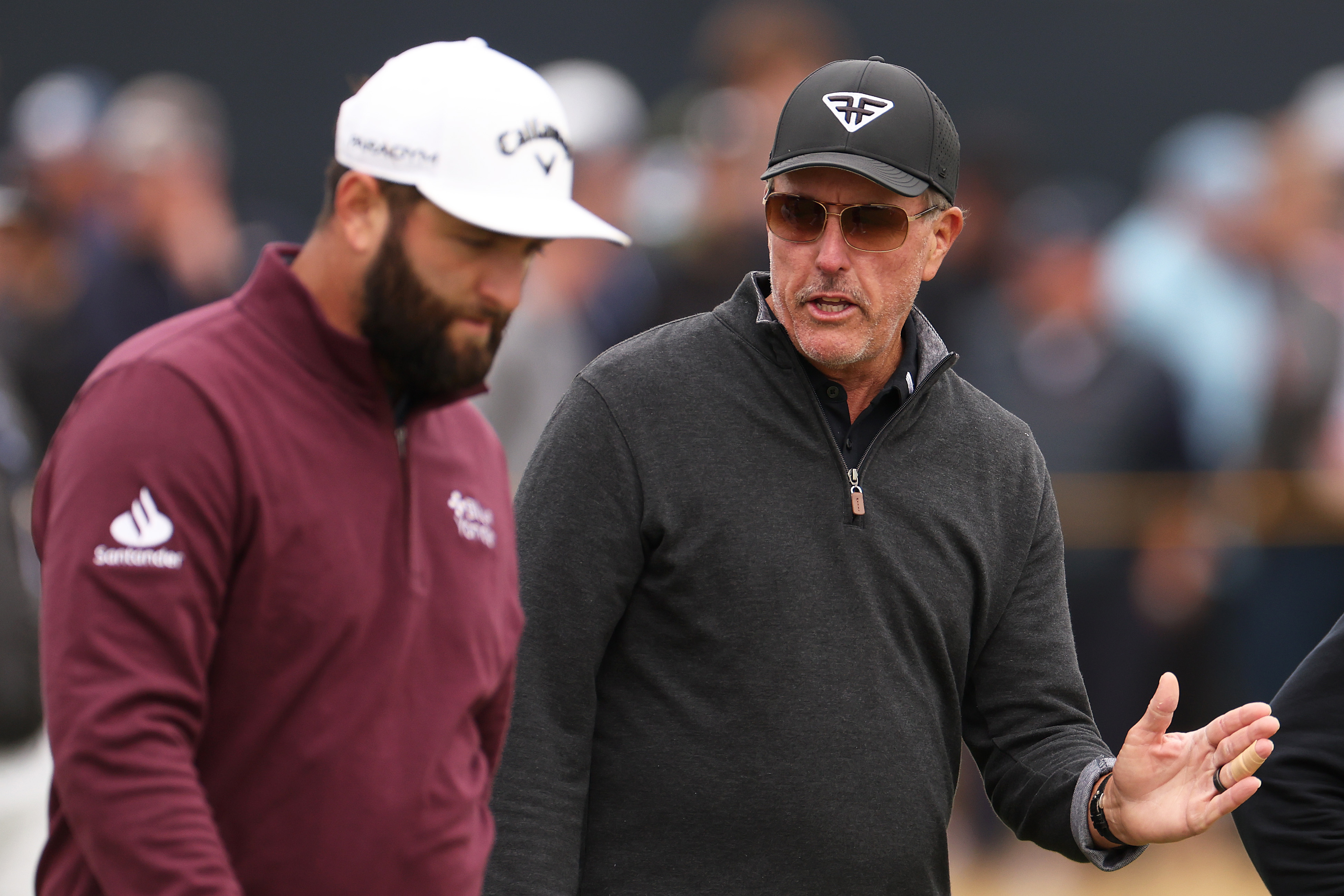 The 151st Open - Preview Day Three, Jon Rahm, Phil Mickelson