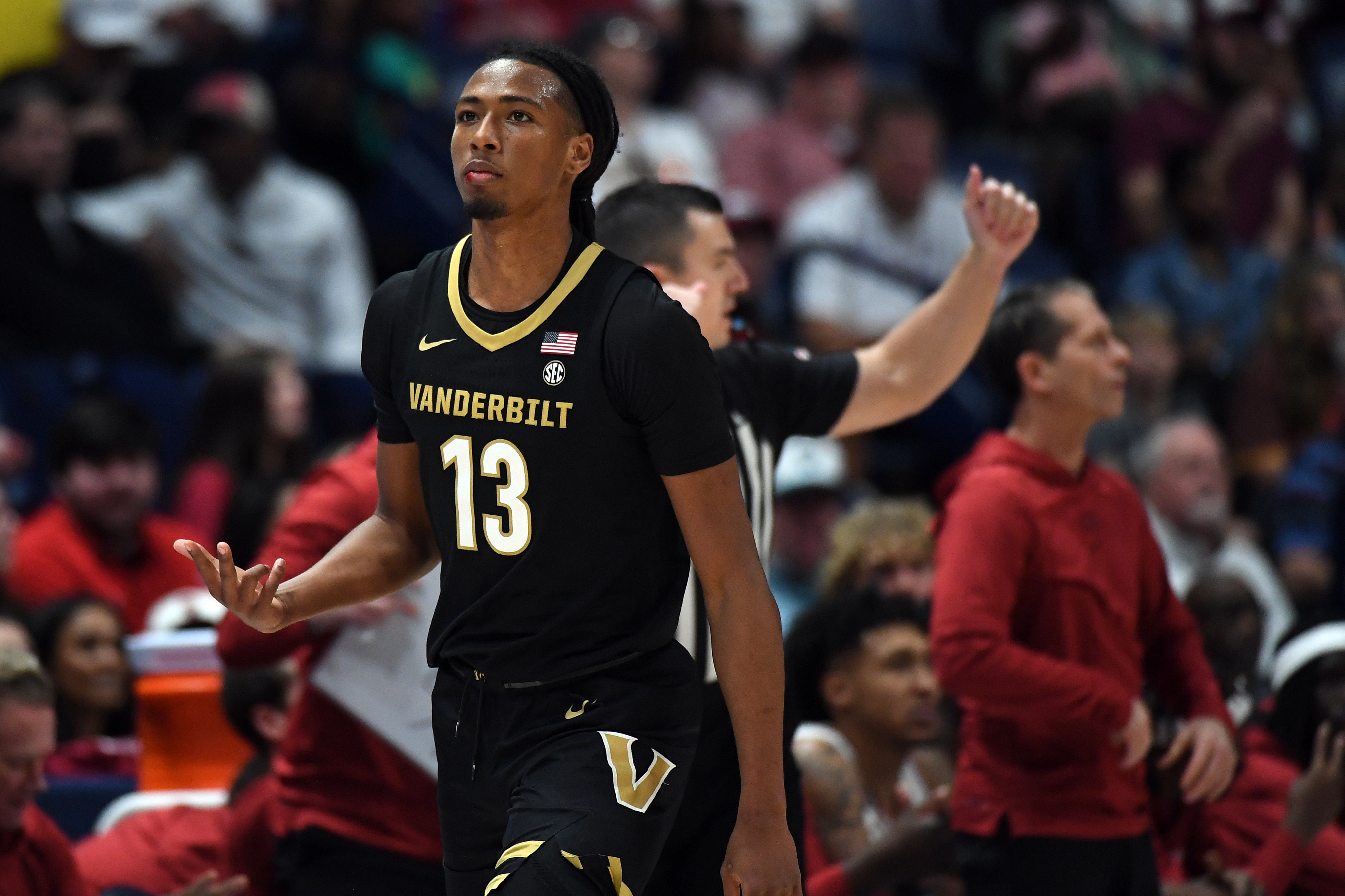 NCAA Basketball: SEC Conference Tournament First Round-Vanderbilt vs Arkansas