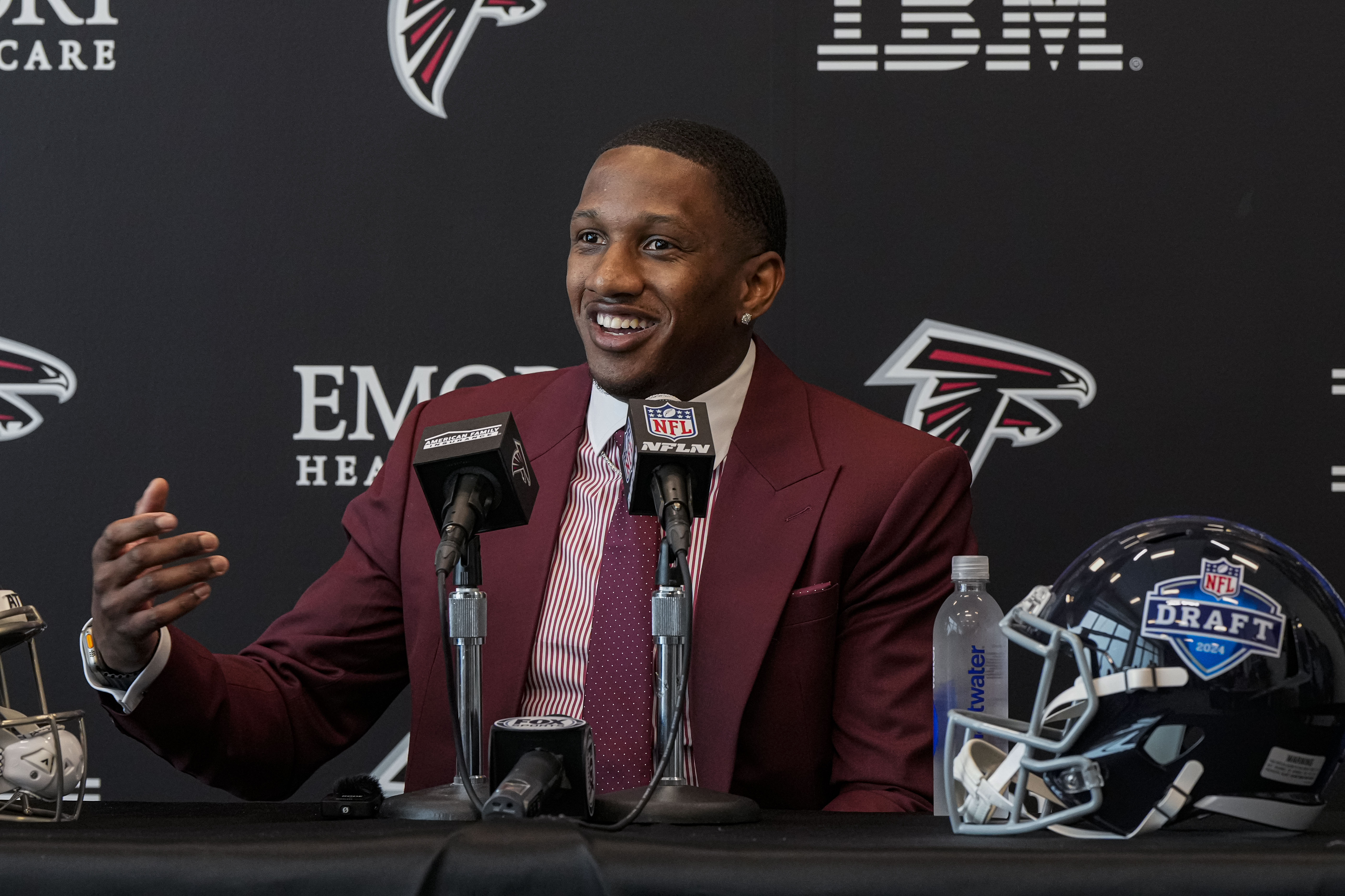 NFL: Atlanta Falcons-Michael Penix Jr Press Conference